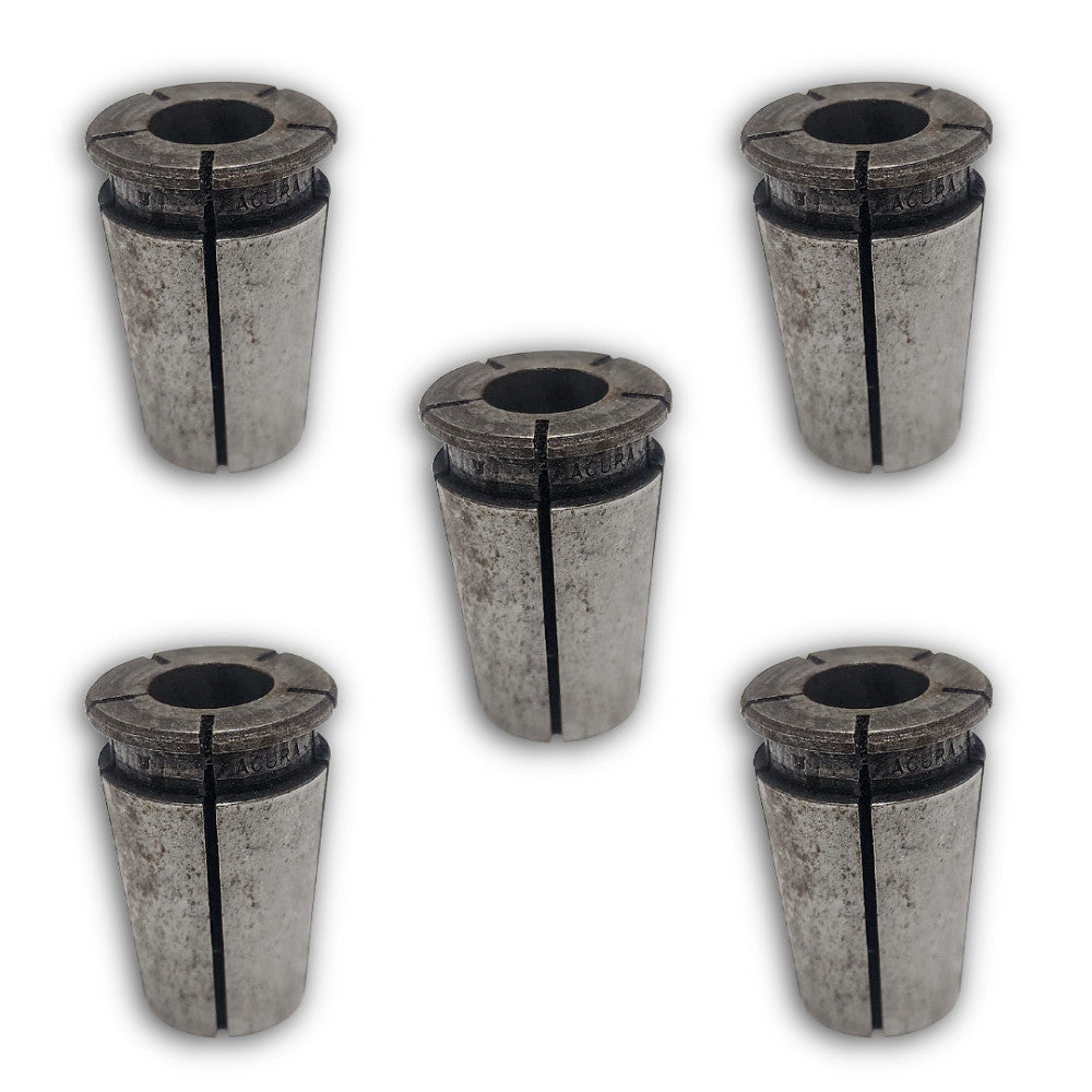ACURA 19/32" GRIP COLLETS (LOT OF 5) 90750