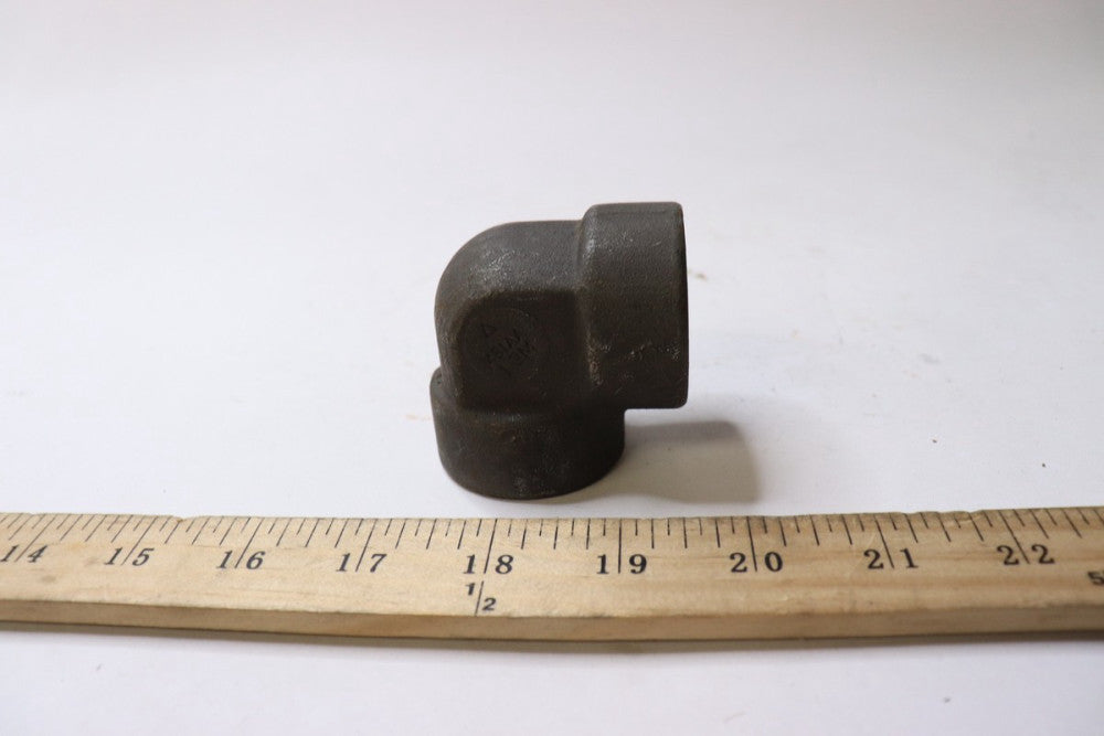 90 Degree Elbow Forged Steel 1" x 1" Female NPT x Female NPT 1MMU6