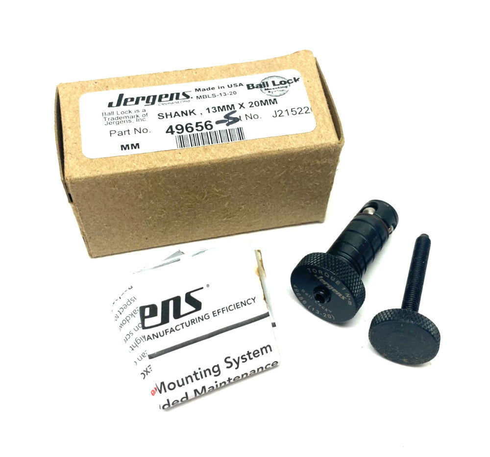 Jergens 49656-S Ball Lock Fast-Acting Shank 13mm x 20mm