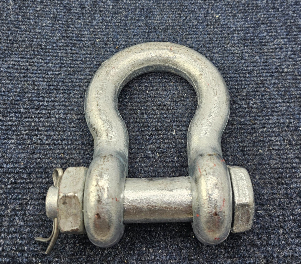 WLL 6-1/2 Ton 7/8 in. Forged Carbon Steel Screw Pin Anchor Shackle