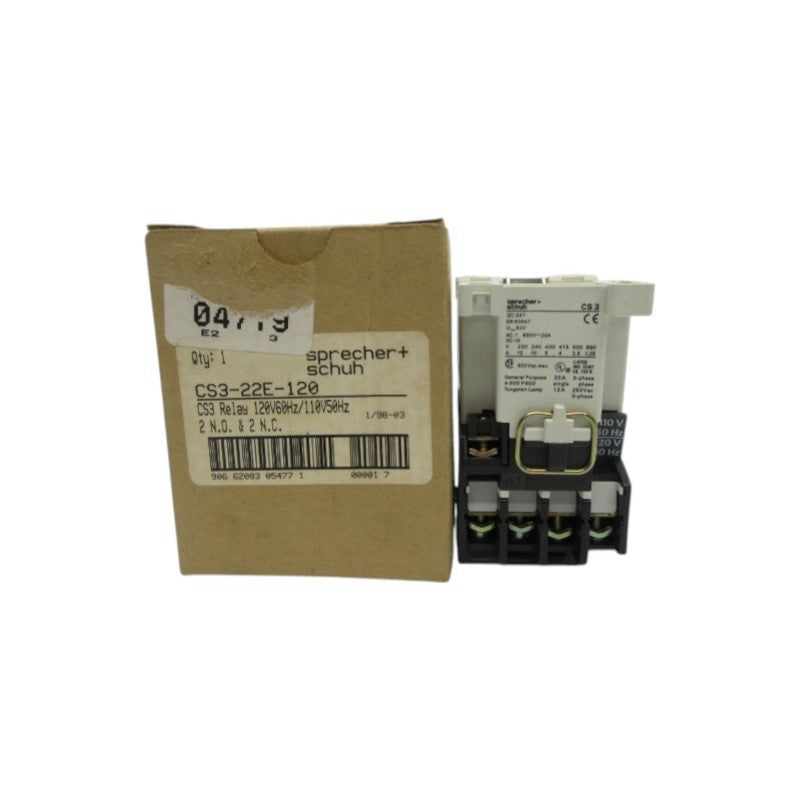 SPRECHER+SCHUH CS3-22E-120 110/120V NSMP