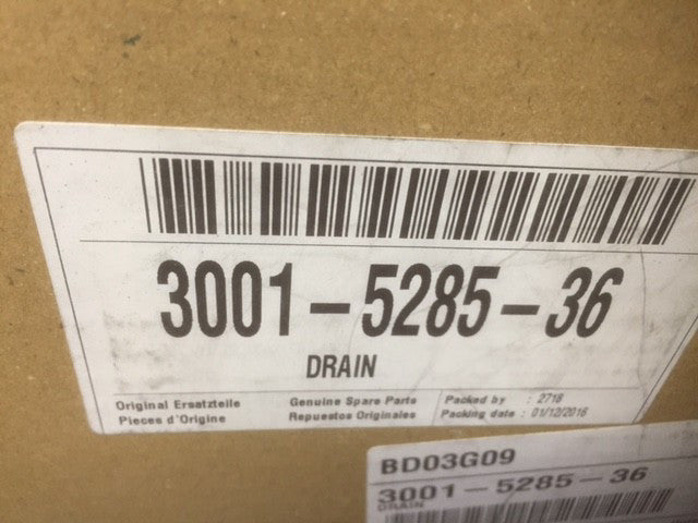ATLAS COPCO 3001-5285-36 DRAIN 3001528536 (NEW)