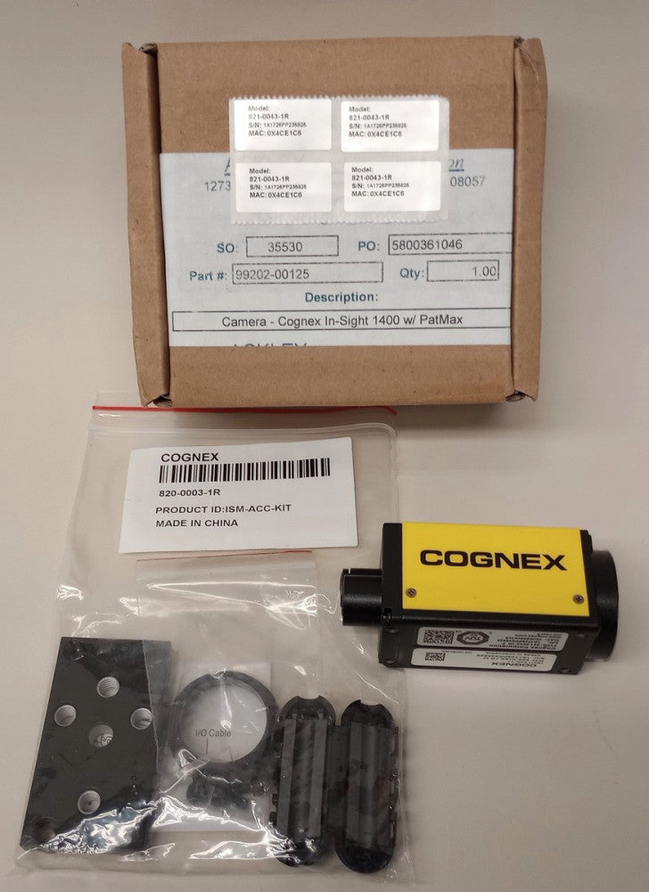 Cognex ISM1400-11 Camera In-Sight 1400 w/PatMax 825-0189-1R 821-0043-1R