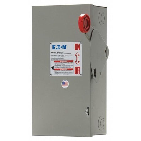 Eaton Dh361ugk Nonfusible Safety Switch, Heavy Duty, 600 V, 3Pst, Nema 1