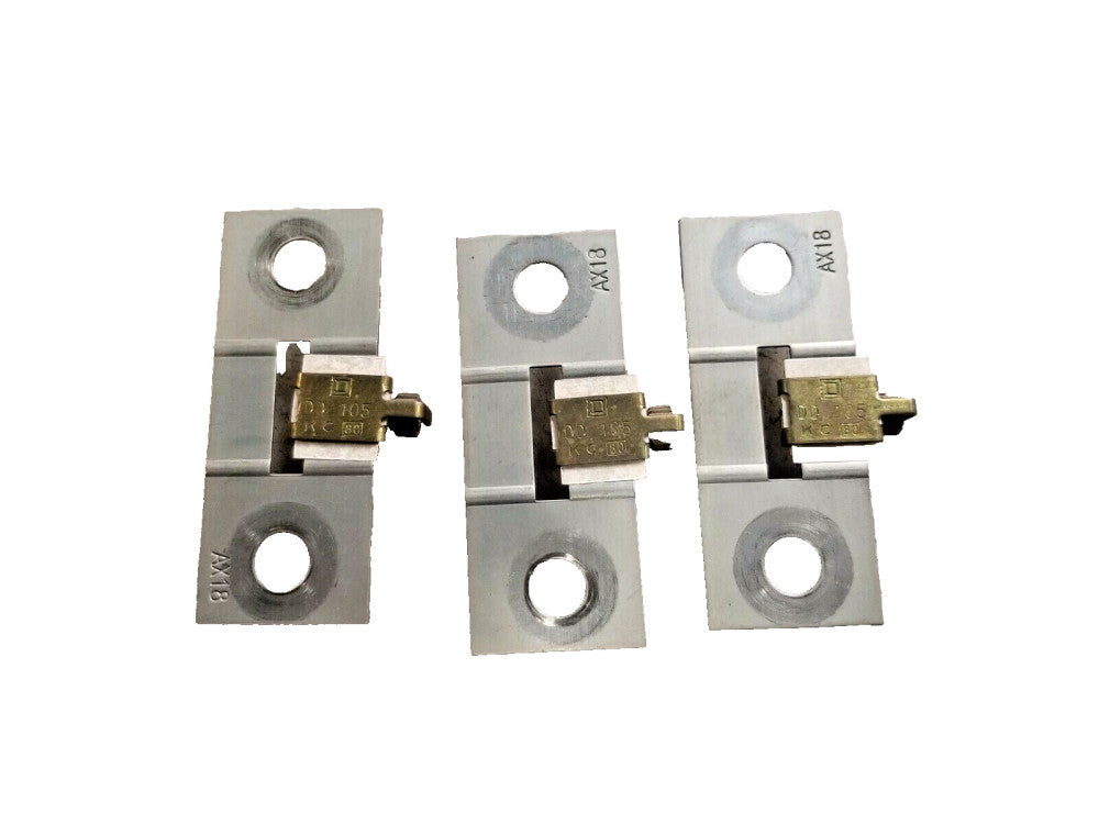 3) SQUARE D D STYLE OVERLOAD HEATER ELEMENT SIZE DD105  LOT OF 3