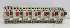 7 Pack Telemecanique GV2-M06 Manual Motor Starter 1-1.6A Amp Range Used 