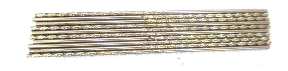 Chicago-Latrobe (45050) 1mm x 56mm 2-Flute RH Cobalt Taper Length Drill - 10 QTY