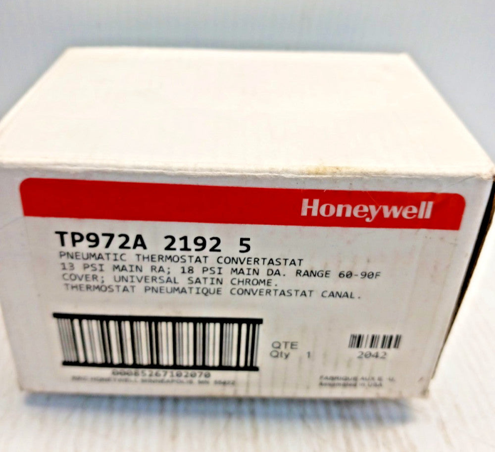 New Honeywell TP972A2192 Pneumatic Thermostat Converstat 60-90º