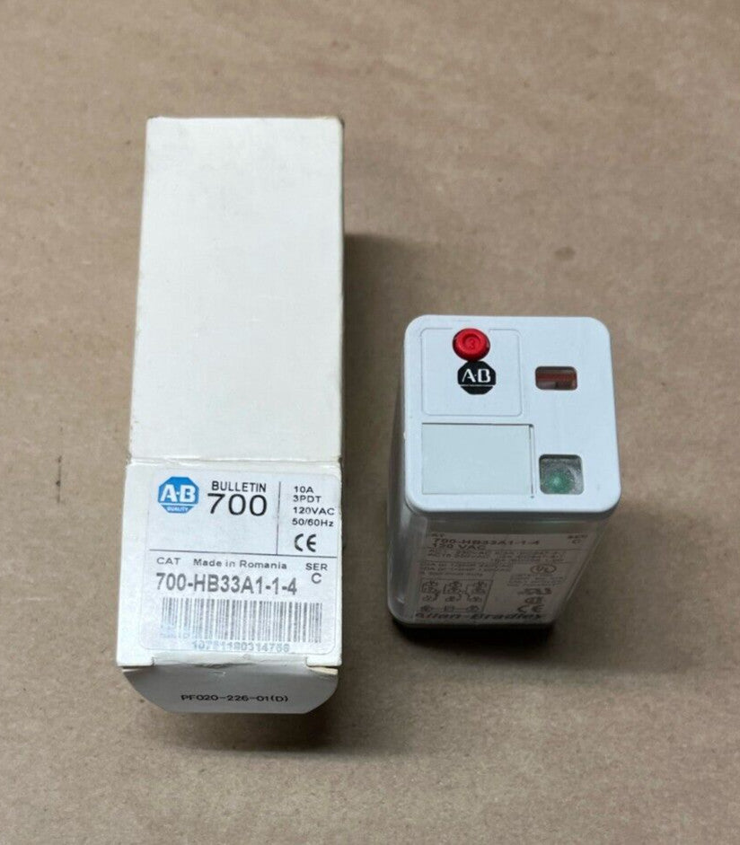 Allen-Bradley 700-HB33A1-1-4 Relay SER C
