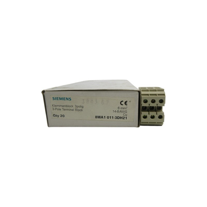 SIEMENS 8WA1011-3DH21 (PKG OF 20) NSMP