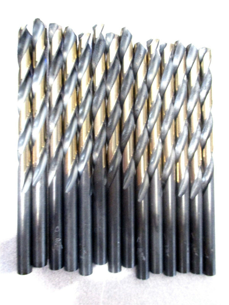 Norseman (39460) A .2340 x 7/32 x 2-5/8 x 3-7/8 2-Flute HSS Jobber Drill - 14 PC