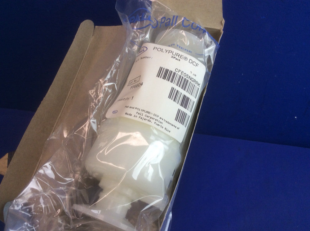PALL CFE05NGRRK POLYPURE DCF FILTER CARTRIDGE 5um (QTY. 3/Pack)