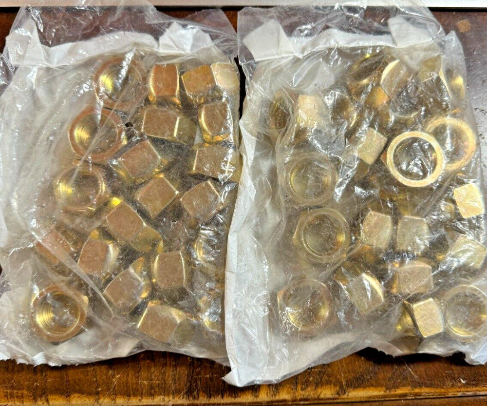 40pc Lock Nut 3/4"-10 Thread Size Steel Grade C Waxed Zinc Grainger 3XTP1