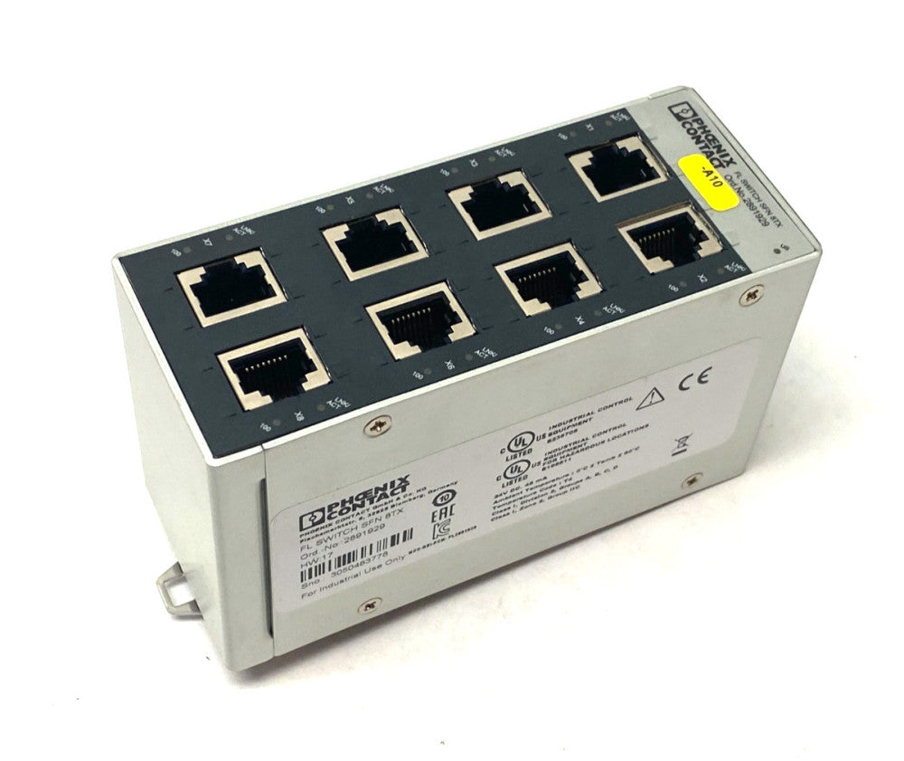 Phoenix Contact FL SWITCH SFN 8TX Industrial Ethernet Switch 8-Port 2891929