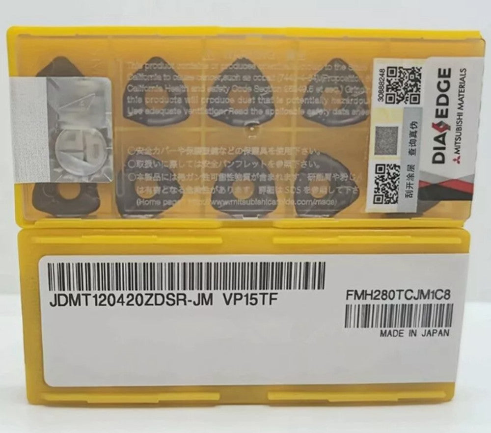 10PCS/Brand New MITSUBISHI JDMT120420ZDSR-JM VP15TF CNC Blade