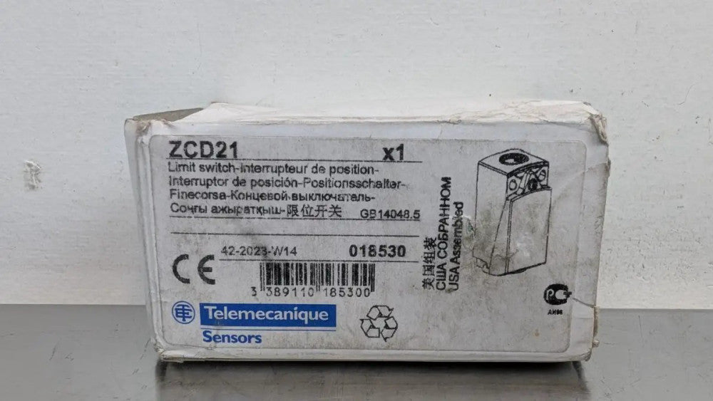 Telemecanique ZCD21 Limit Switch Body 1NO 1NC 240VAC 15A Factory Sealed