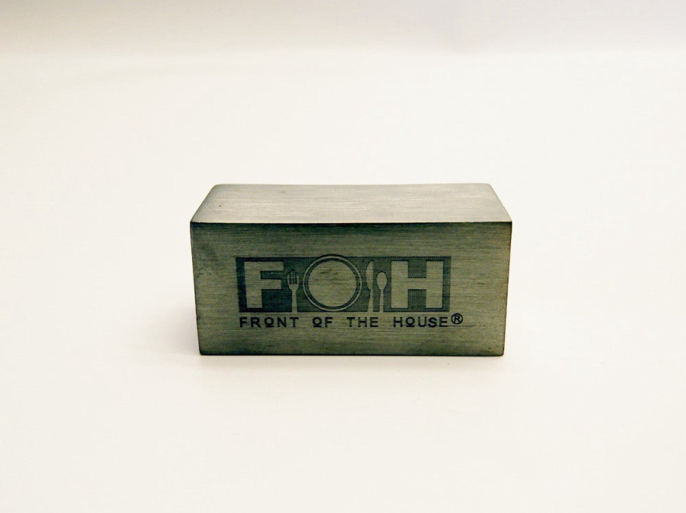 Front of the House Stainless Steel Menu Holder  BHO001BCZ23 (Qty 1)