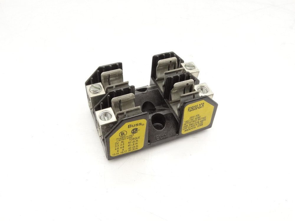 BUSSMANN R25030-2CR Fuse Holder Used