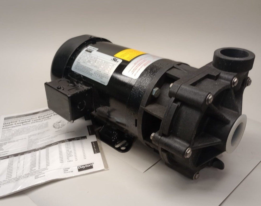 Dayton 2YEW5 Centrifugal Pump 2hp 3ph 208-230/460V 1-1/2 inch in/outlet LTAF23TC