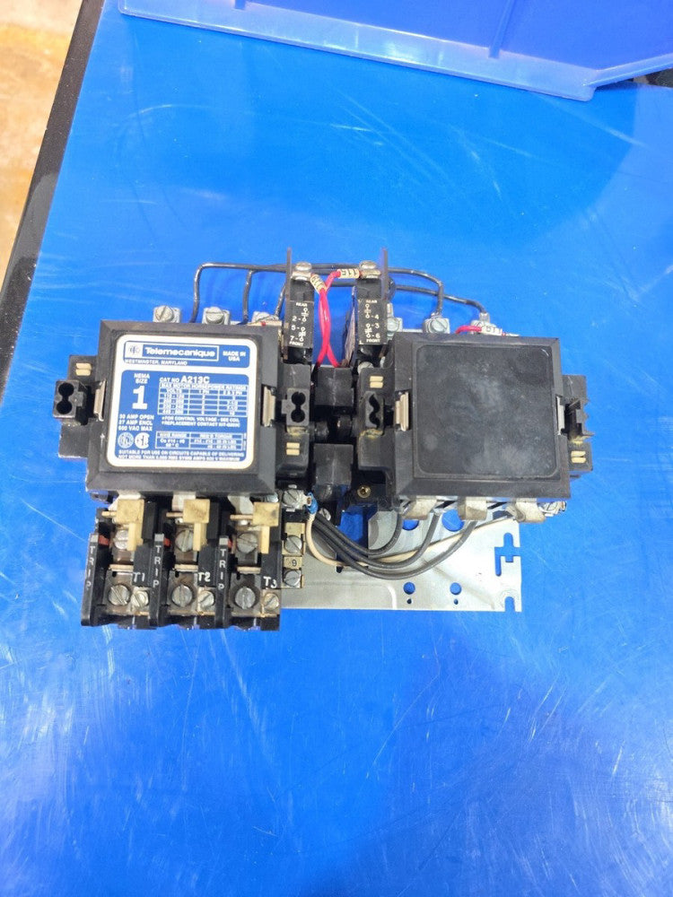 Telemecanique A213C A213C12 Size 1 Reversing Starter 10hp