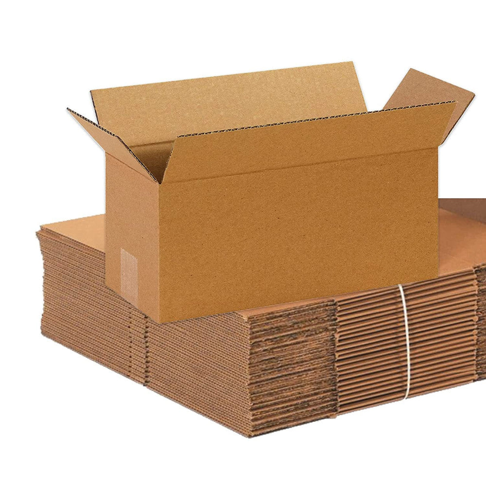 14 X 6 X 6 Corrugated Cardboard Boxes, Long 14"L X 6"W X 6"H, Pack of 25 | Shipp