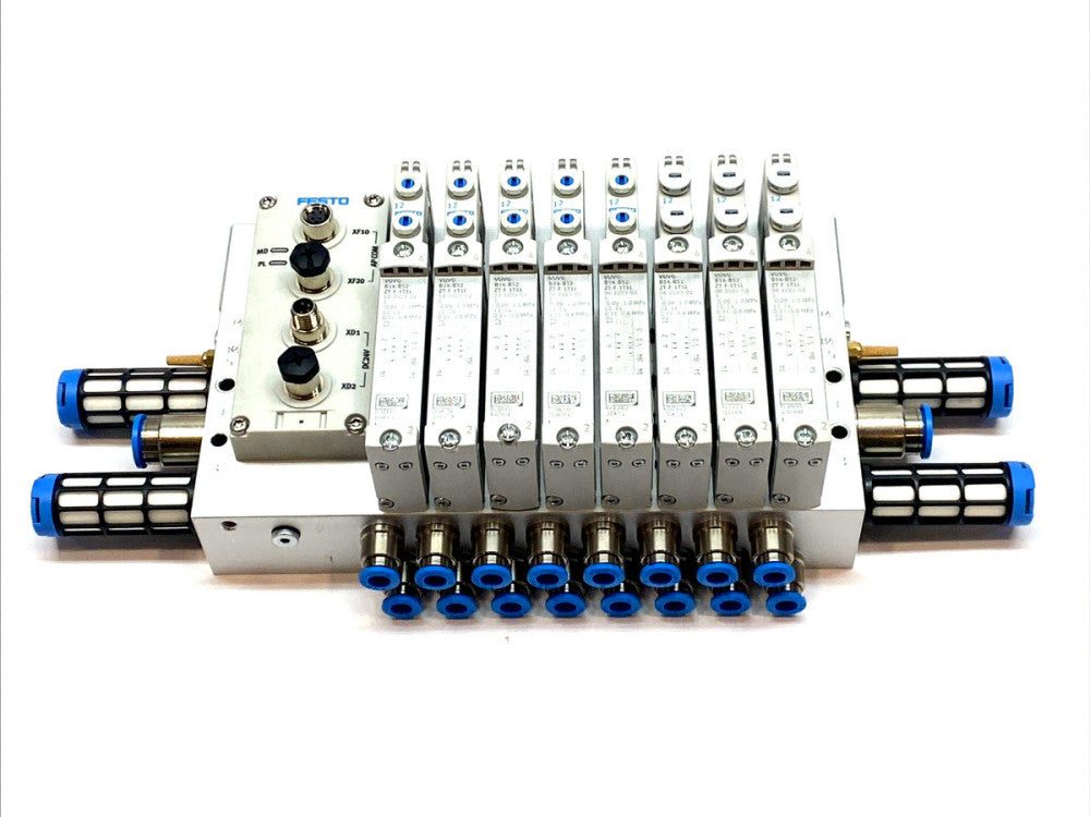 Festo VTUG-14-VRAP-B1H-G14-U-G185 Valve Terminal, Pneumatic Manifold Assembly