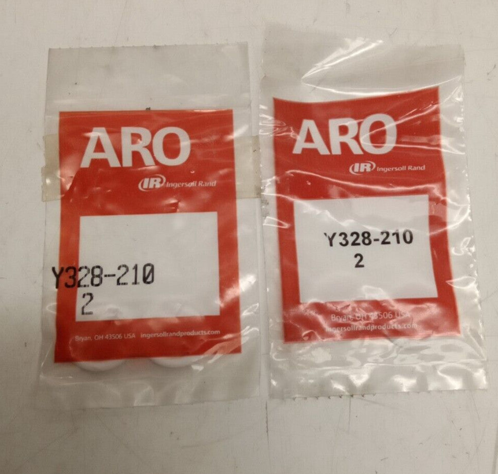 ARO Ingersoll Rand Y328-210 White Teflon O-Ring (Lot Of 2) 4 Rings Total