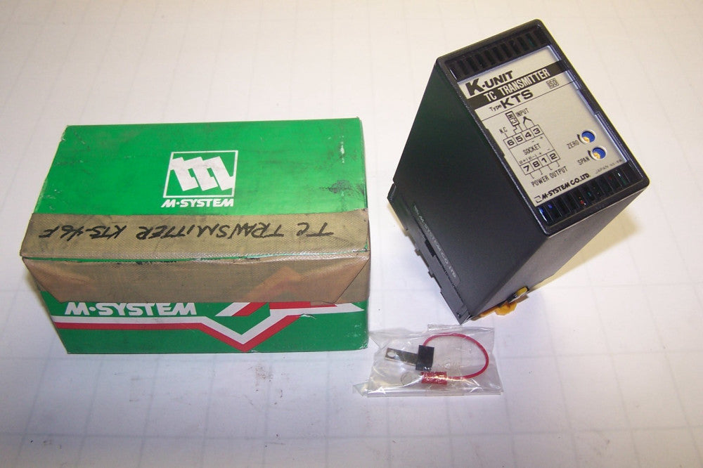 NEW M-SYSTEM K-UNIT TC TRANSMITTER WITH BASE  KTS-46-F