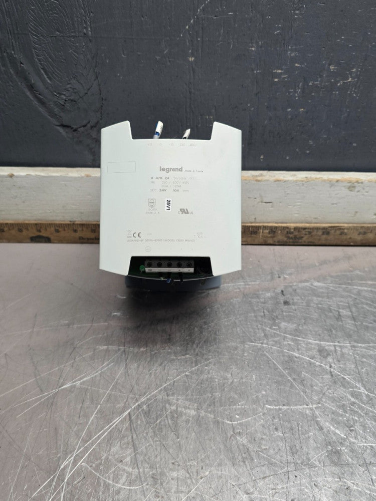 LEGRAND 47024 TRANSFORMER,230/400VPRI,24V SEC. 10A,NICE TAKEOUT! MAKE OFFER!