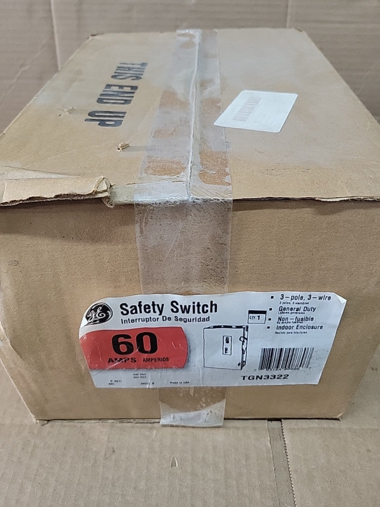 GE TGN3322 Spec-Setter TGN Non-Fusible General Duty Safety Switch - Gray