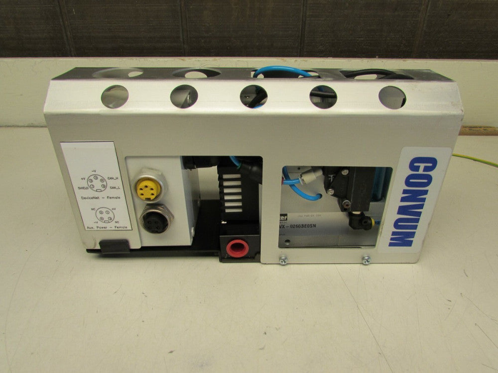 PARKER CVX-0260BE0SDNN,  CONVUM VACUUM PUMP DEVICENET, NEW SURPLUS!  MAKE OFFER!