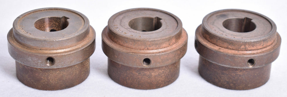 3 Count Rexnord 1" Straight Bore Hubs 4 SHSB STD 4SHSB1