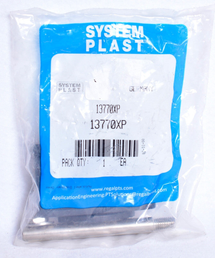 System Plast Stainless Steel Rod w/ Double Clamp  13770XP