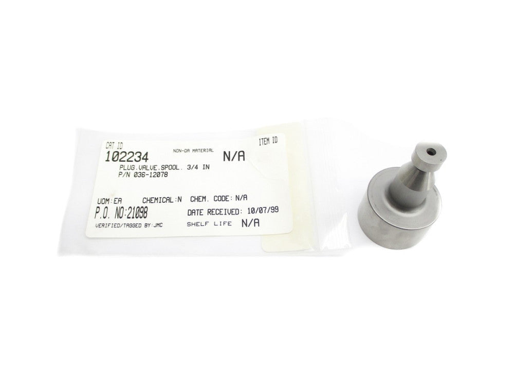 PLUG VALVE SPOOL 036-12078 3/4" NSNP