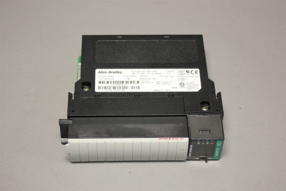ALLEN BRADLEY CONTROLLOGIX DC F OUT PLC MODULE 1756-OB16E/A FW 2.4