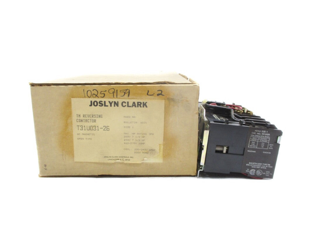 JOSLYN CLARK T31U031-26 240V NSMP
