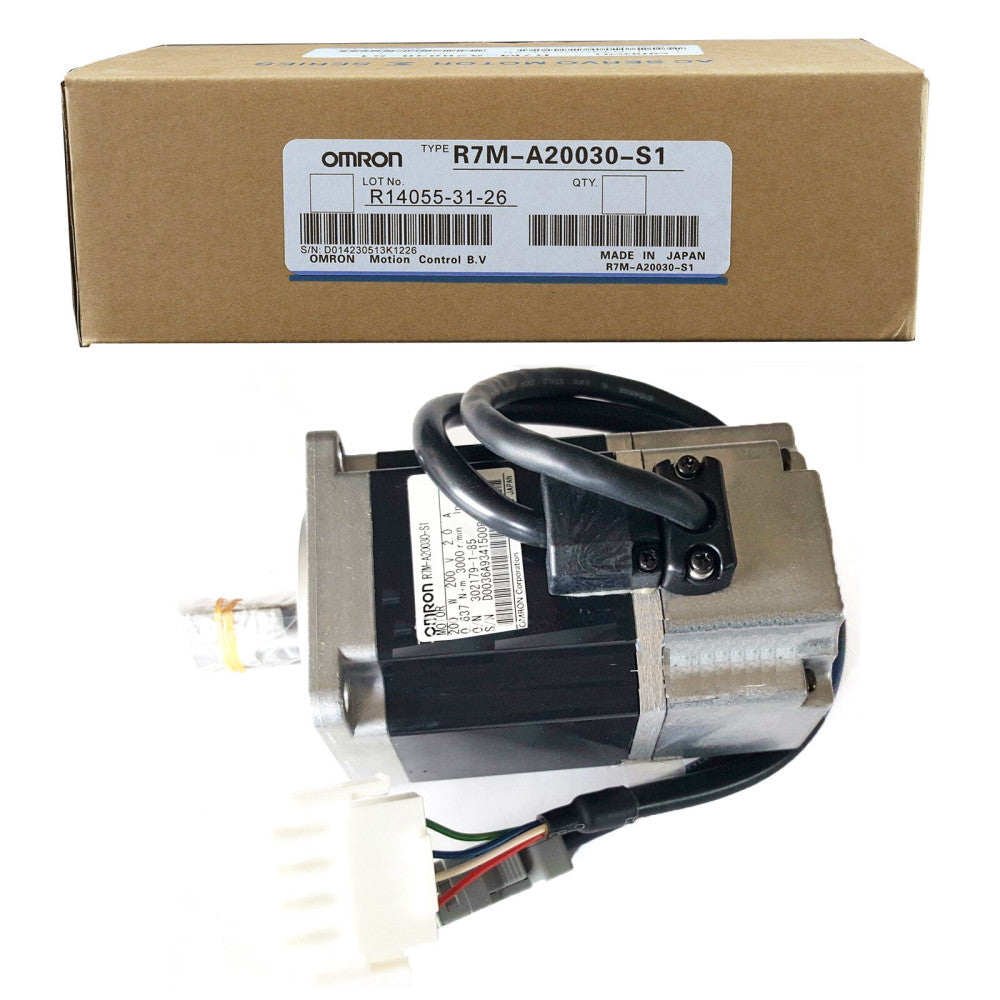 New In Box OMRON R7M-A20030-S1 R7MA20030S1 Servo Motor