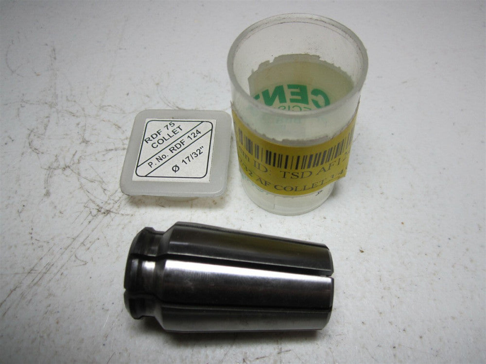 Centaur (RDF - 124) 33/64 to 17/32 Inch Collet Capacity, Series 75 AF Collet