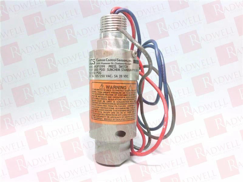 CUSTOM CONTROL SENSORS 690P1099 / 690P1099 (NEW IN BOX)