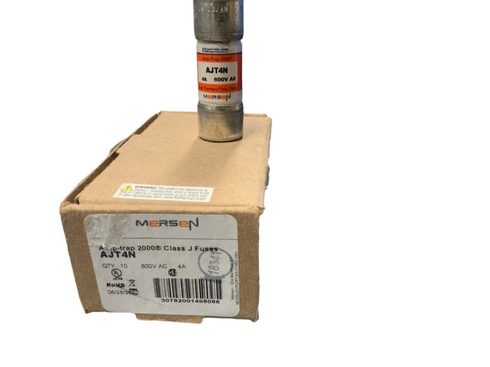 Mersen  AJT4N 4Amp 4A Fuse (Pack of 10)