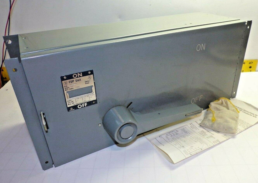 NEW WESTINGHOUSE 200 AMP PANELBOARD SWITCH 240 VAC 2 POLE 60 HP 3Ø  FDPS224R