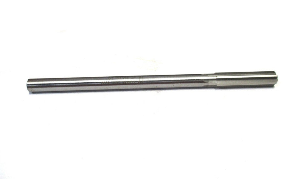 MADE IN USA 1/2" x 2" x 8" 8-Flute RH HSS Chucking Reamer