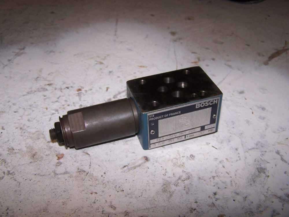BOSCH FE1 SBAD M01 A50 RELIEF VALVE 4500 PSI 9 810 161 180
