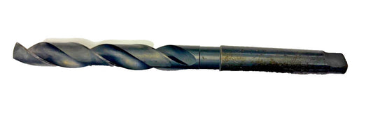 #3 MORSE TAPER SHANK DRILL BIT, SPIRAL 2 FLUTE, OAL 11"