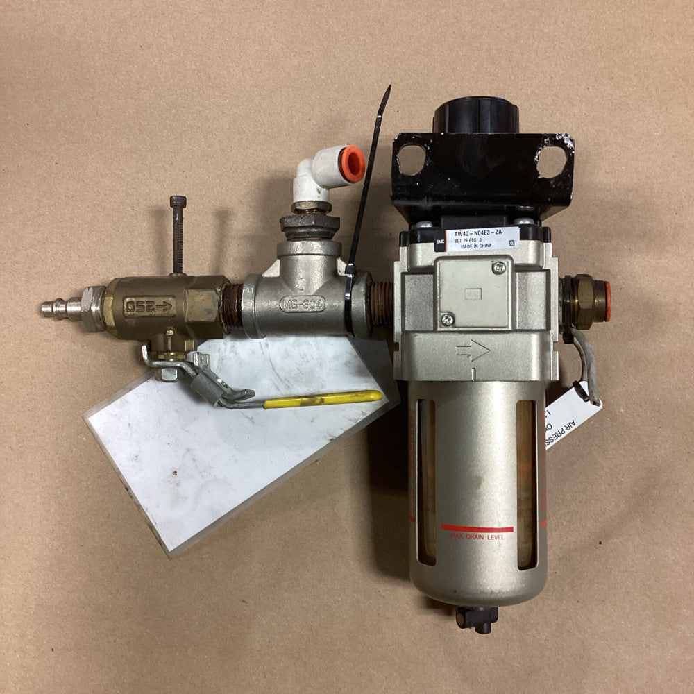 SMC AW40-N04E3-ZA In-line Air Filter Regulator 1/2" MB-304 Parker 250