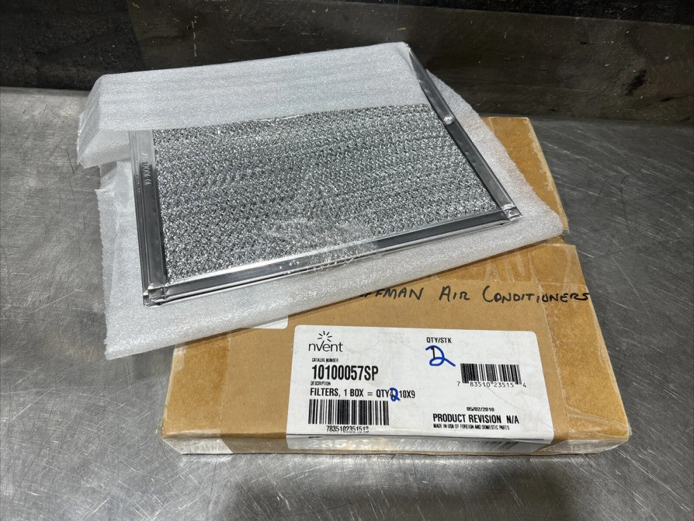 Nvent 10100057SP 10x9 HVAC AIR FILTERS =Nos Surplus BOX OF 2. Partial Case