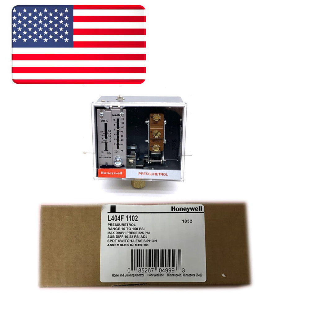 NEW HONEYWELL L404F1102 Pressure Switch - US Stock