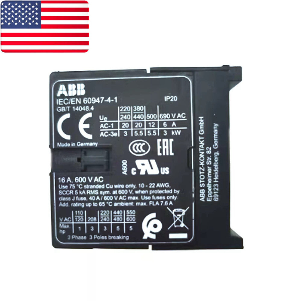 1PC New In Box ABB IEC/EN60947-4-1 Contactor - US Stock
