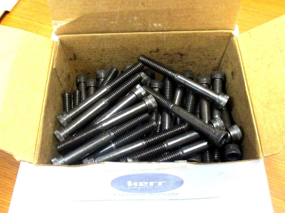 NEW 5/16-18 UNC 2-3/4" OAL Part Threaded Alloy Hex Socket Cap Screw - Lot of 100