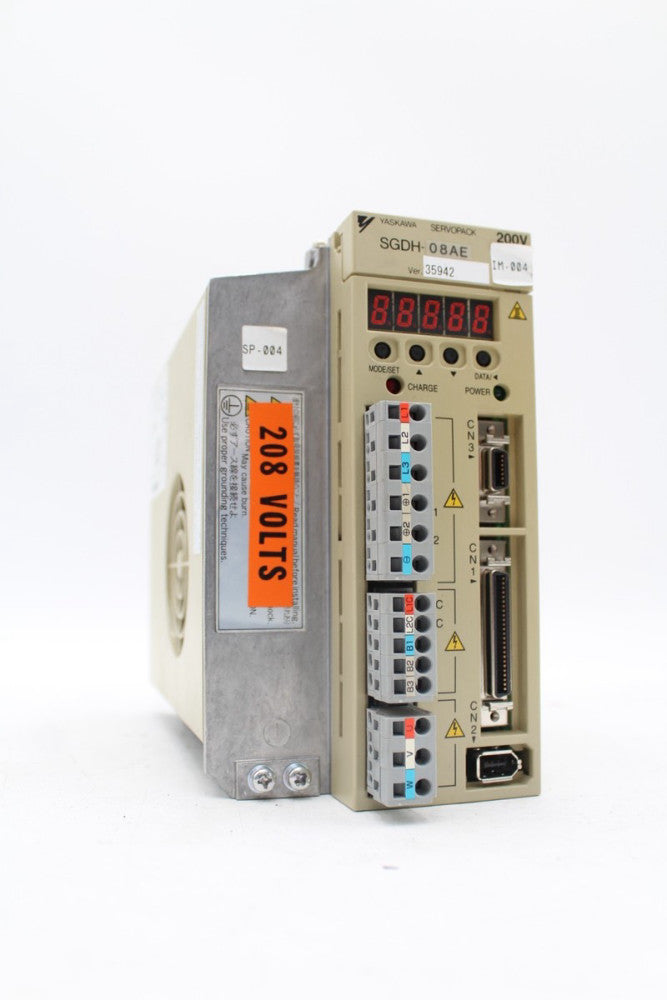 Yaskawa SGDH-08AE 3-Phase Servo Amplifier Drive